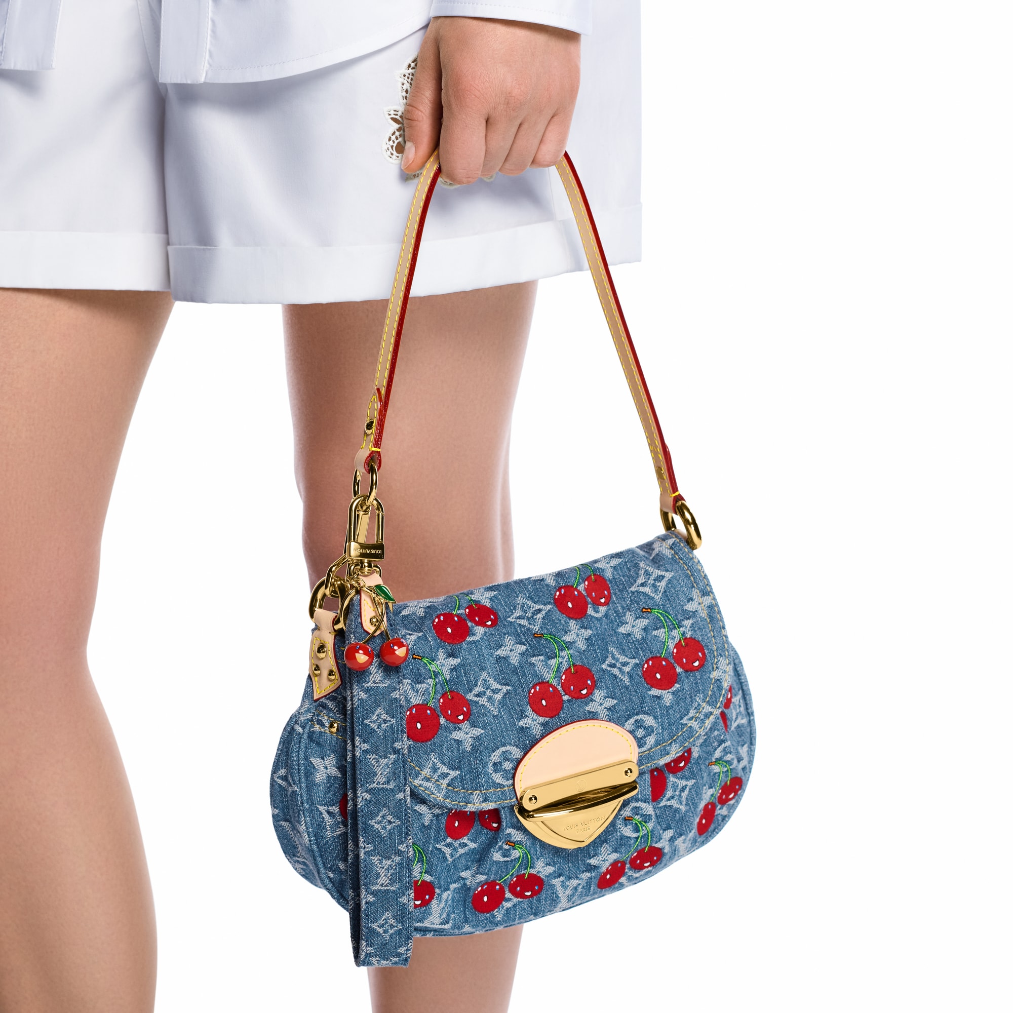LV x TM Denim Cerise Dragonne . in Women