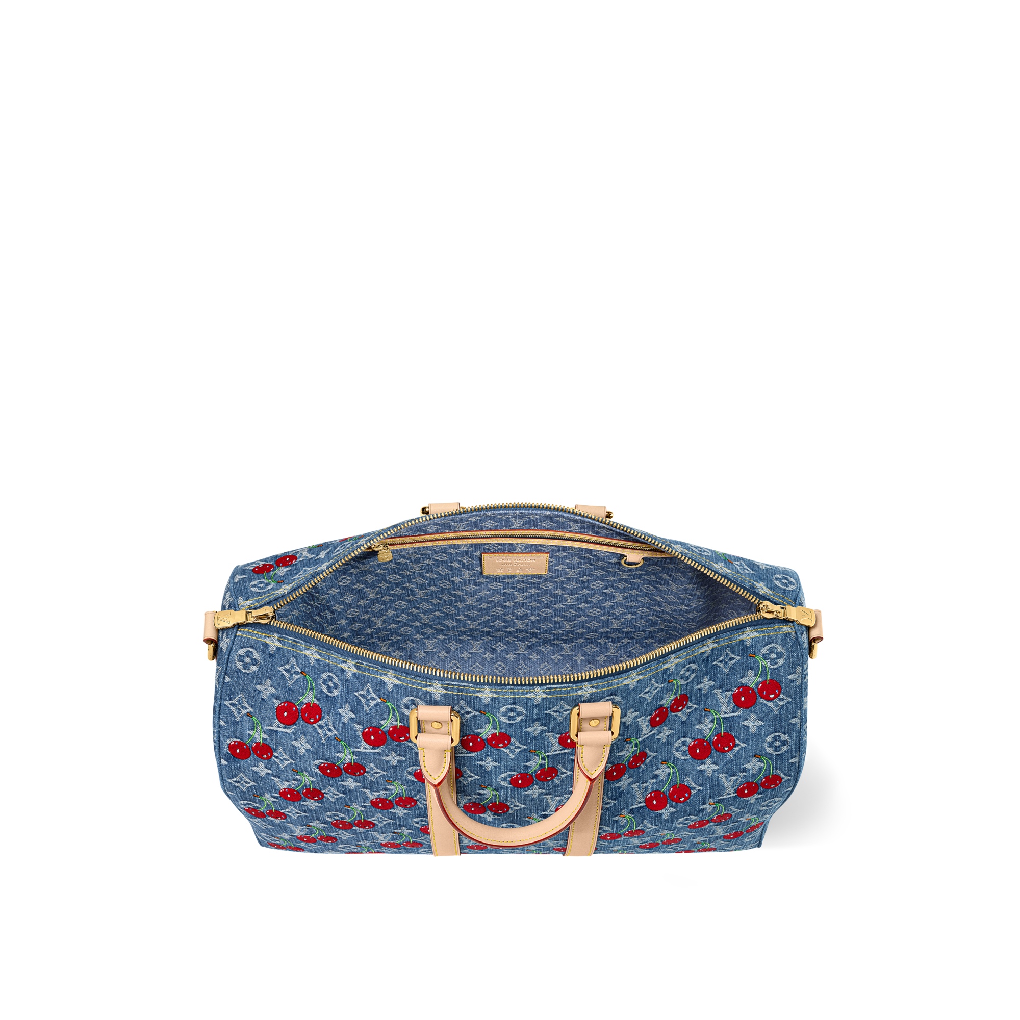 LV x TM Keepall Bandoulière 45 Monogram Denim in New