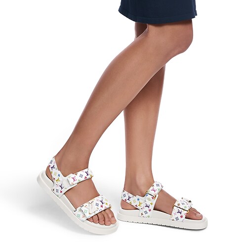 LV x TM LV Sunset Flat Comfort Sandal in Women's Shoes Sandals collections by Louis Vuitton (Product zoom)