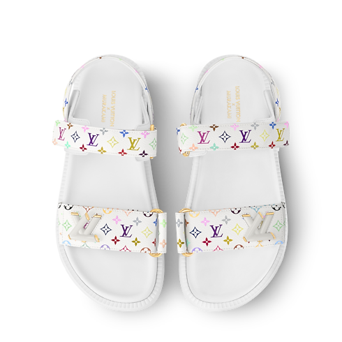 LV x TM LV Sunset Flat Comfort Sandal in Women's Shoes Sandals collections by Louis Vuitton (Product zoom)