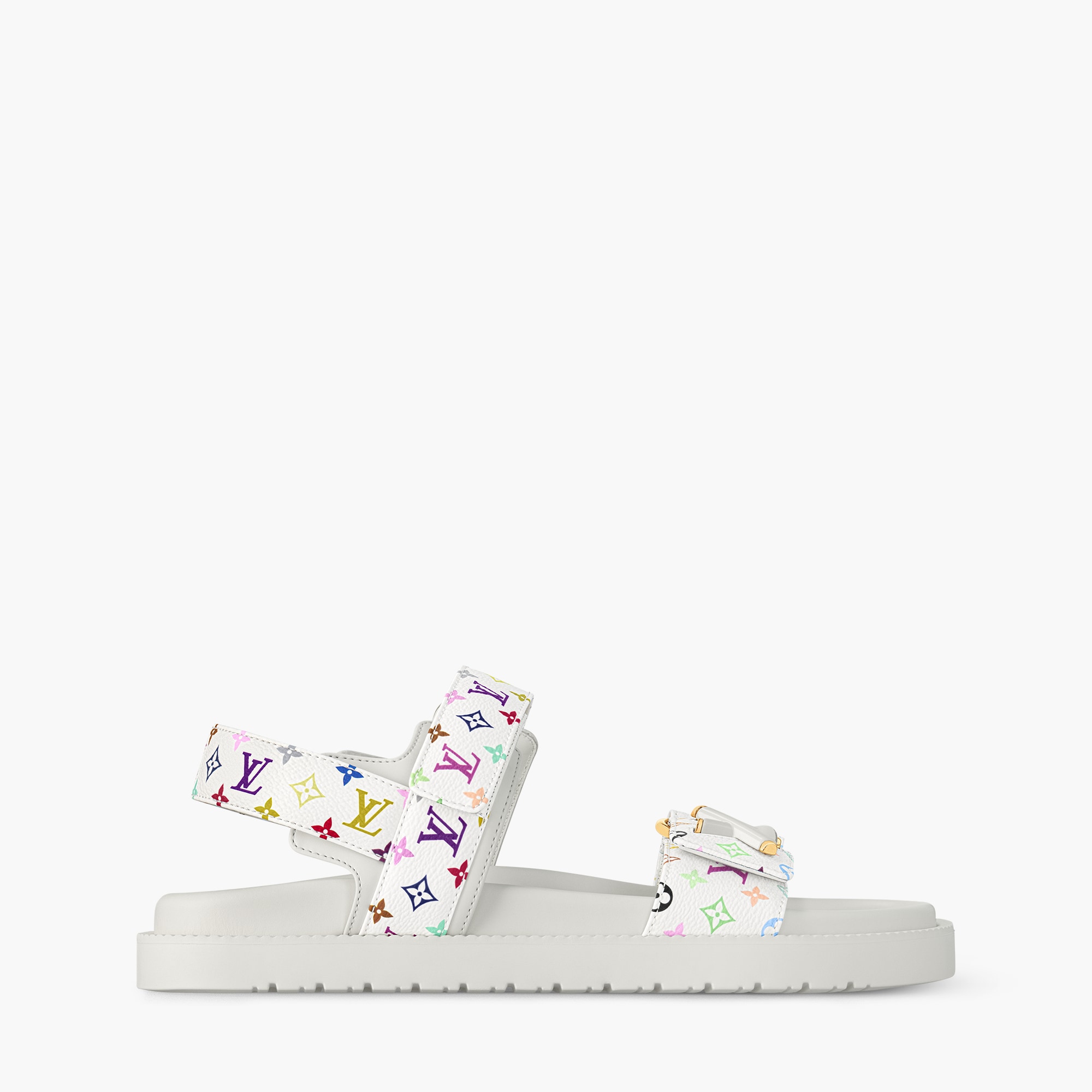 LV x TM LV Sunset Flat Comfort Sandal Shoes LOUIS VUITTON