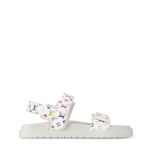 LV x TM LV Sunset Flat Comfort Sandal in Women's Shoes Sandals collections by Louis Vuitton (Product zoom)