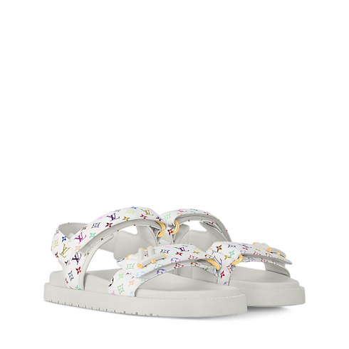 LV x TM LV Sunset Flat Comfort Sandal in Women's Shoes Sandals collections by Louis Vuitton (Product zoom)