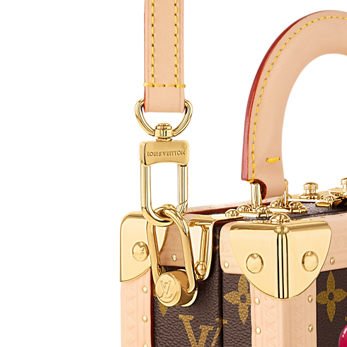 LV x TM Mini Square Trunk Cherry Other Monogram Canvas in Trunks, Travel and Home's Trunks and Boxes Wearable Trunks collections by Louis Vuitton (Product zoom)