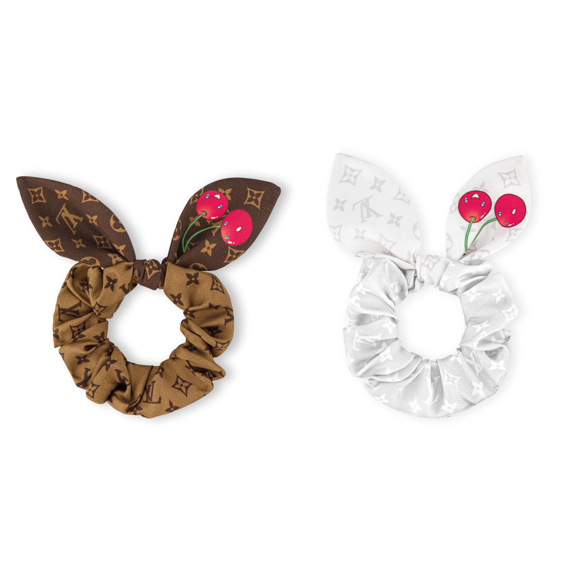 LV x TM Monogram Cerise Set of Scrunchies . in Women