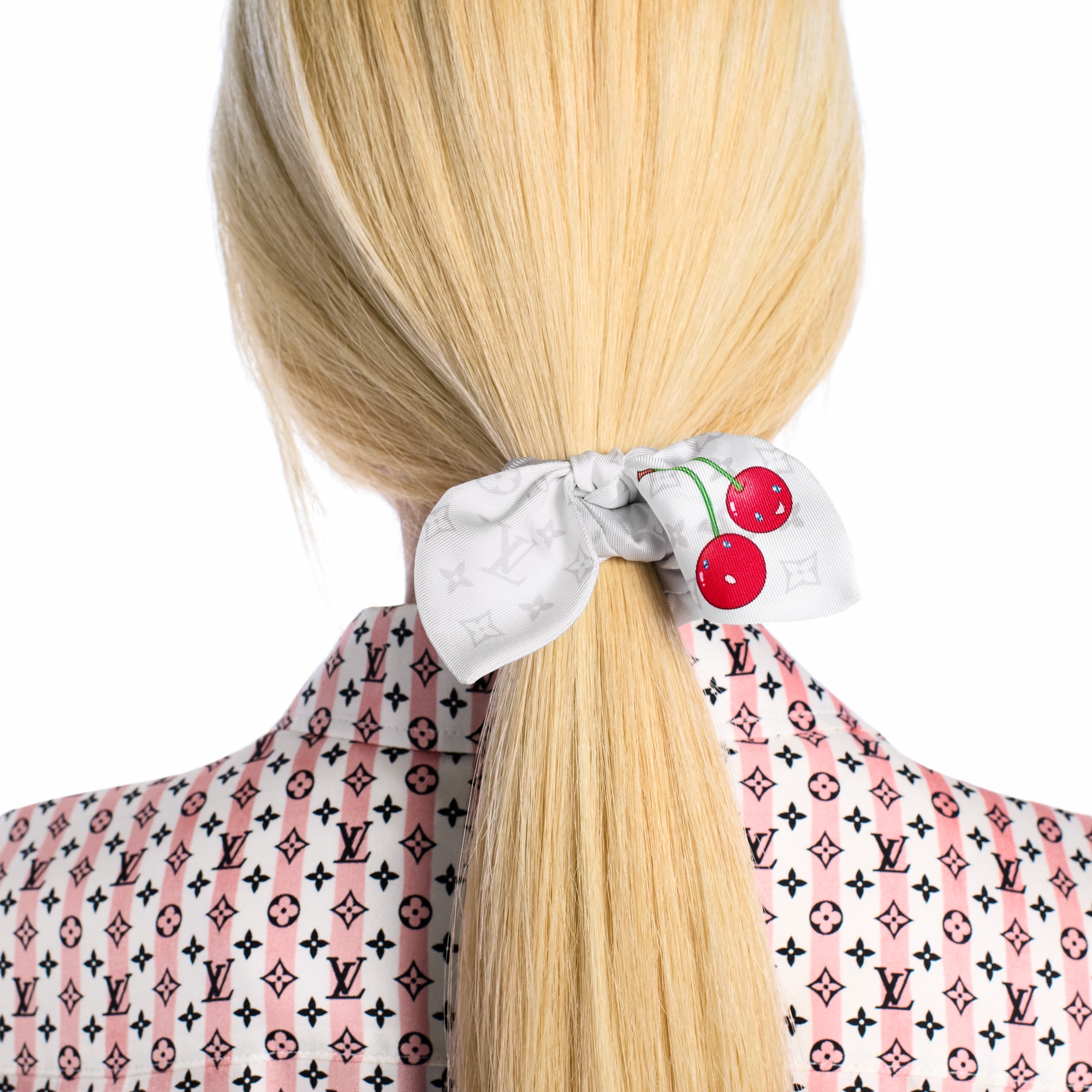 LV x TM Monogram Cerise Set of Scrunchies . in Women