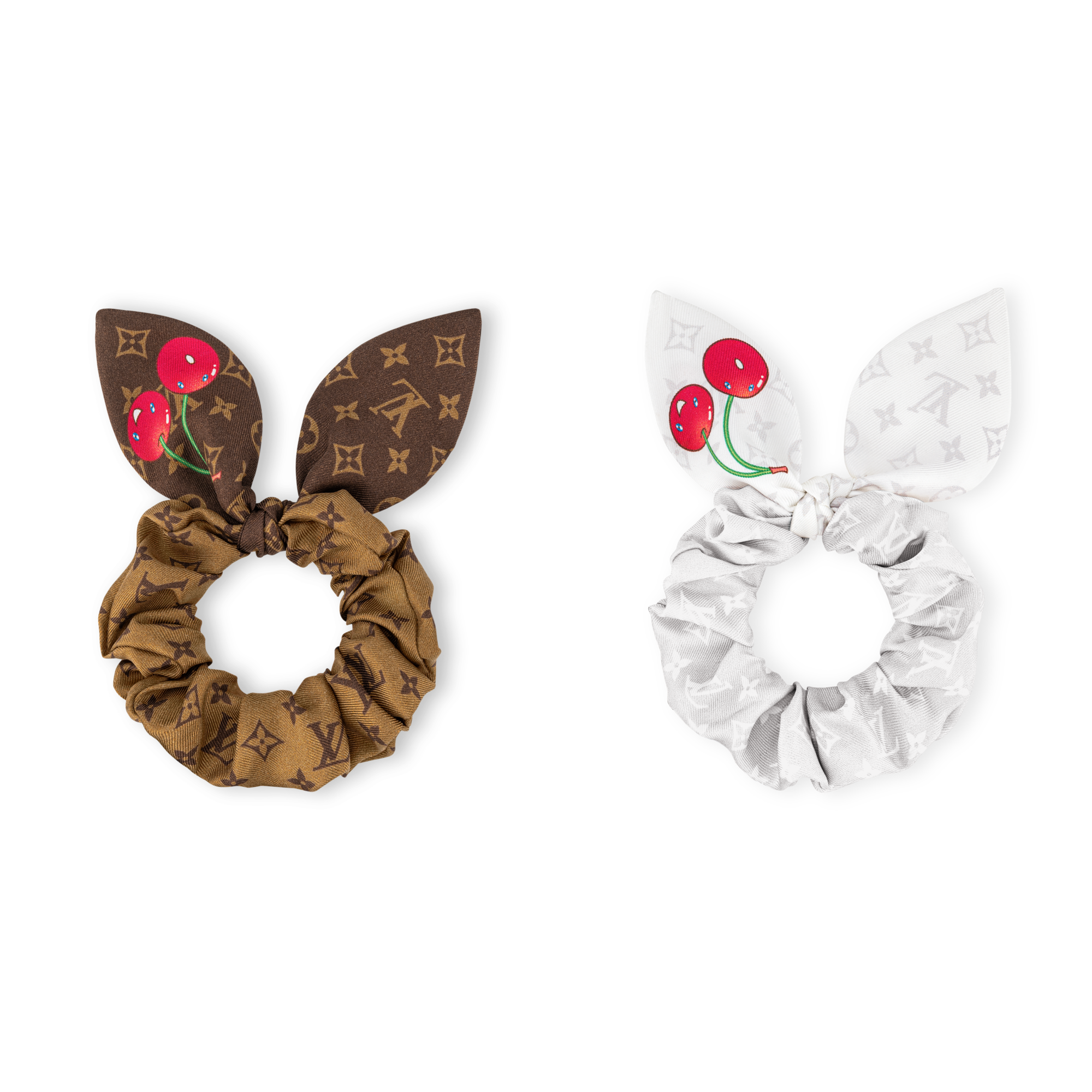 LV x TM Monogram Cerise Set of Scrunchies . in Women