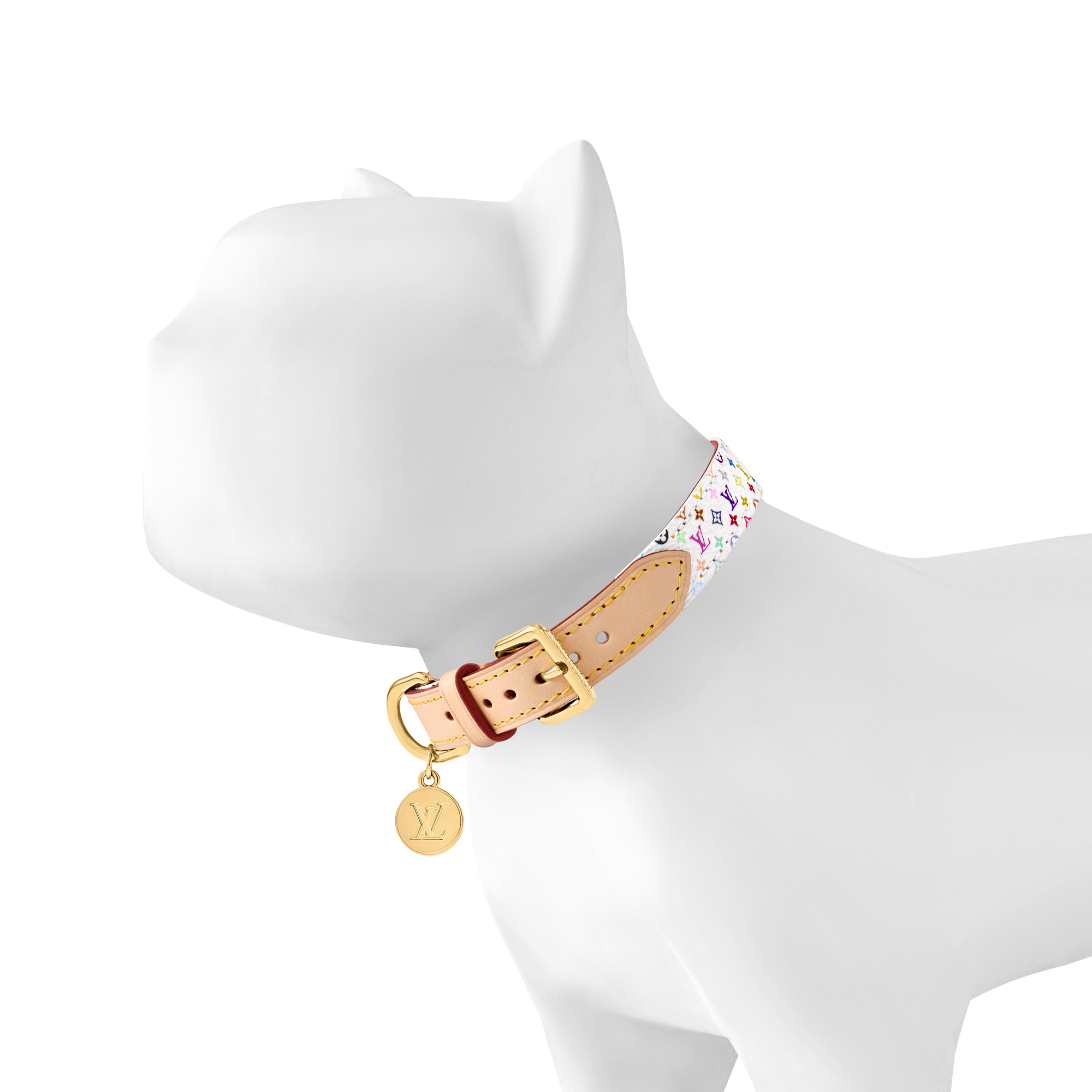 Pet Collar Louis V Dog Carrier Pet Carrier Vestito Cane Louis