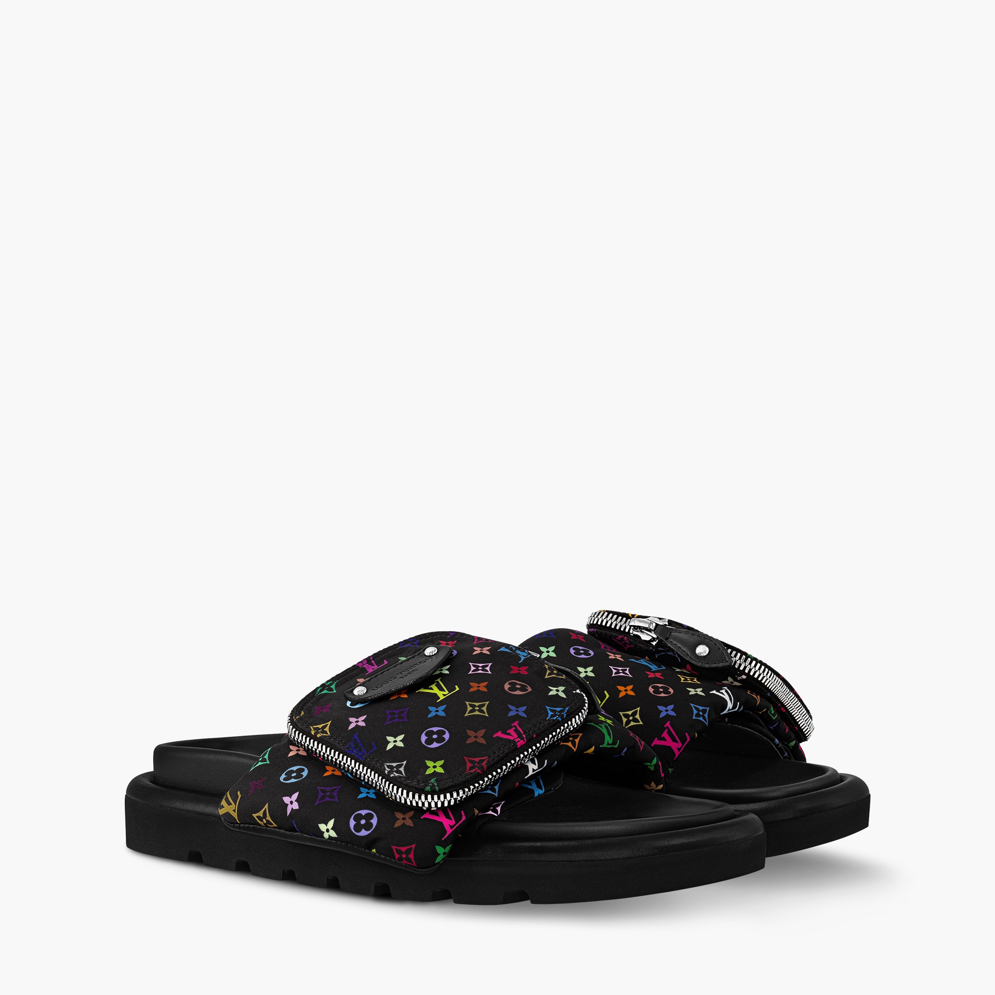 LV x TM Pool Pillow Flat Comfort Mule