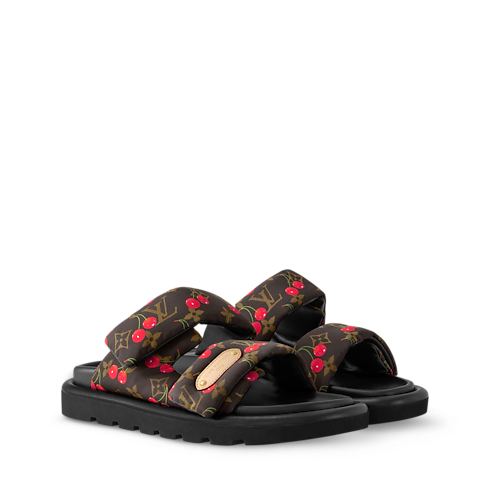 LV x TM Pool Pillow Flat Comfort Mule in Women's Shoes Mules and Slides collections by Louis Vuitton (Product zoom)