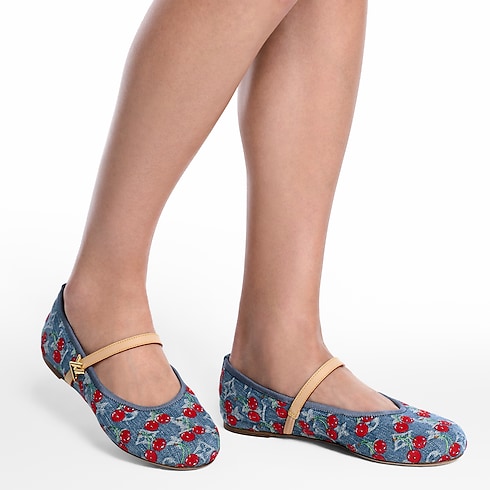 LV x TM Romy Flat Ballerina in Women's Shoes Loafers and Ballerinas collections by Louis Vuitton (Product zoom)