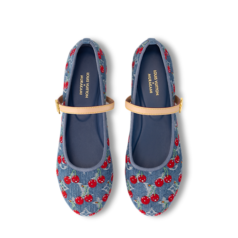 LV x TM Romy Flat Ballerina in Women's Shoes Loafers and Ballerinas collections by Louis Vuitton (Product zoom)