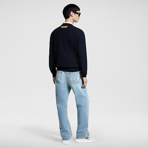 LVSE LV Embossed Crewneck in Men's Ready-to-Wear All Ready-to-Wear collections by Louis Vuitton (Product zoom)