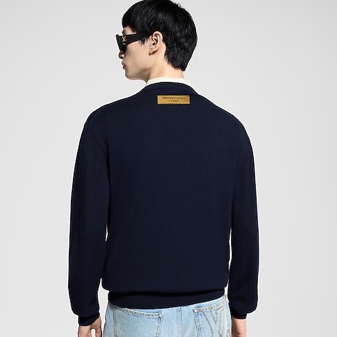 LVSE LV Embossed Crewneck in Men's Ready-to-Wear All Ready-to-Wear collections by Louis Vuitton (Product zoom)