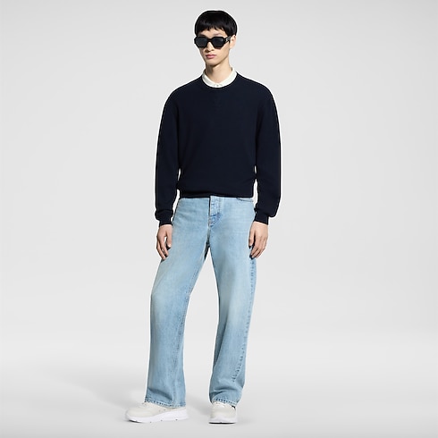LVSE LV Embossed Crewneck in Men's Ready-to-Wear All Ready-to-Wear collections by Louis Vuitton (Product zoom)