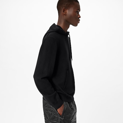 LVSE LV Embossed Hoodie in Men's Ready-to-Wear Knitwear and Sweatshirts collections by Louis Vuitton (Product zoom)