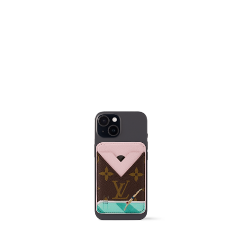 Magnetic Card Holder Other Monogram Canvas in Women's Wallets and Small Leather Goods Women's Card Holders collections by Louis Vuitton (Product zoom)