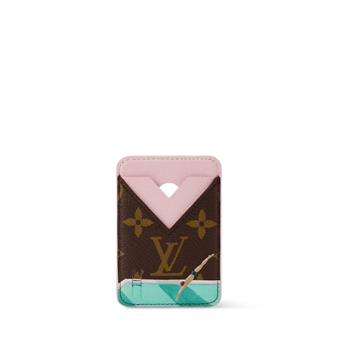 Magnetic Card Holder Other Monogram Canvas in Women's Wallets and Small Leather Goods Women's Card Holders collections by Louis Vuitton (Product zoom)