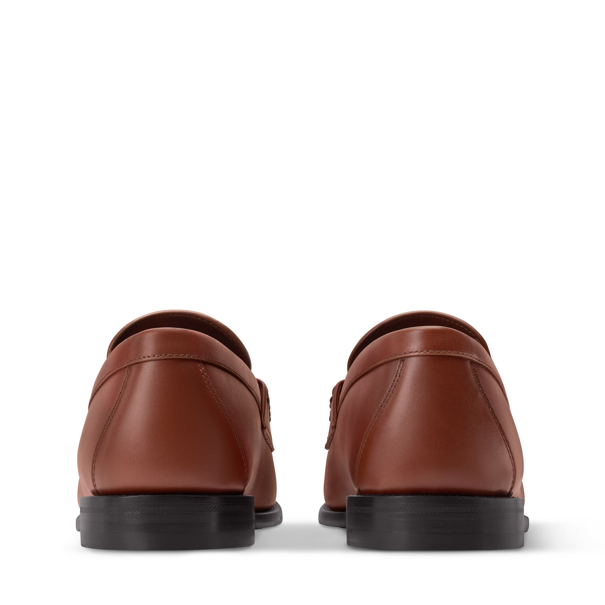 louis vuitton dress shoes brown LOUIS VUITTON Dark Brown Polished Epi Leather Classic Cap Toe Dress Shoes at 1stDibs