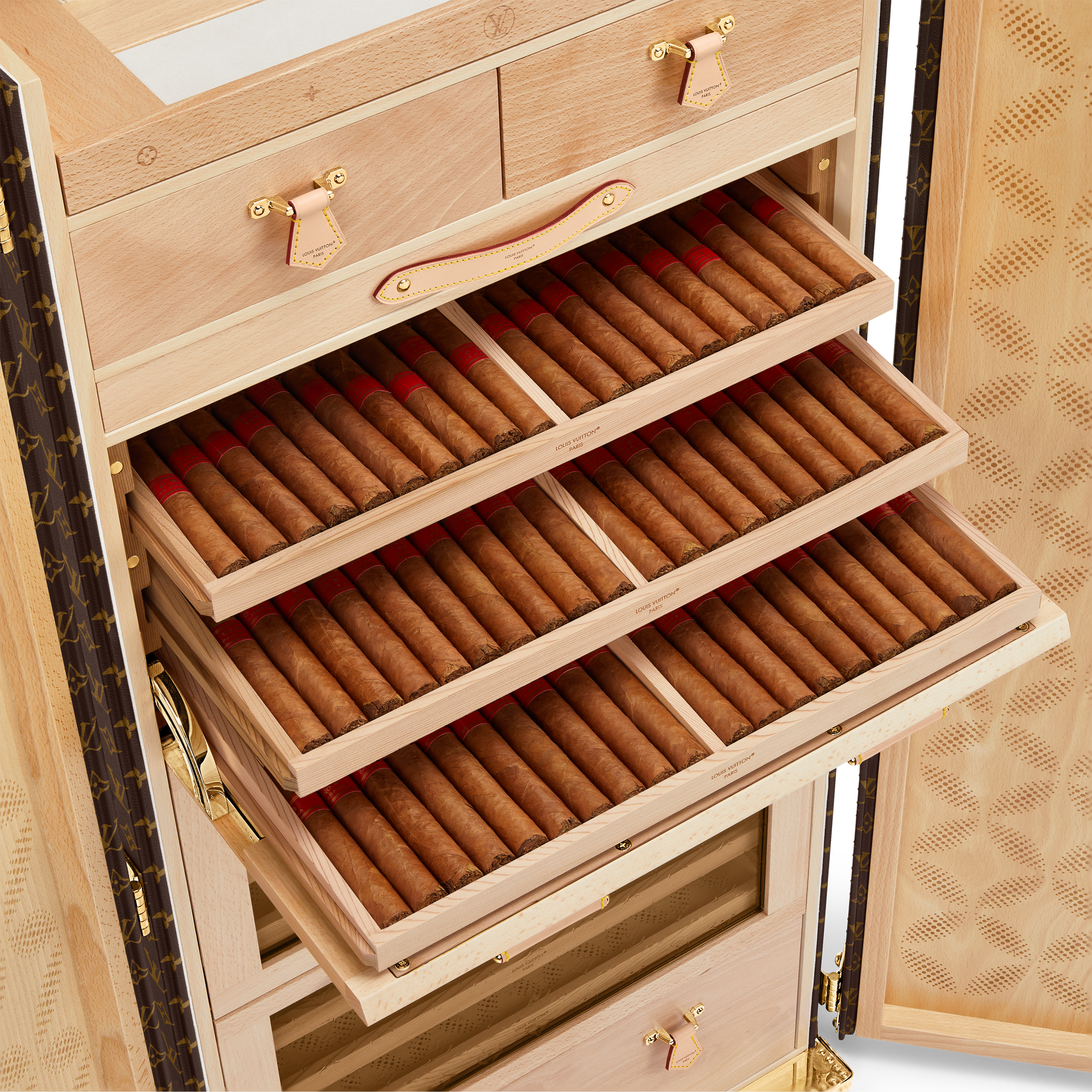 Malle Cigares Monogram in Trunks, Travel and Home