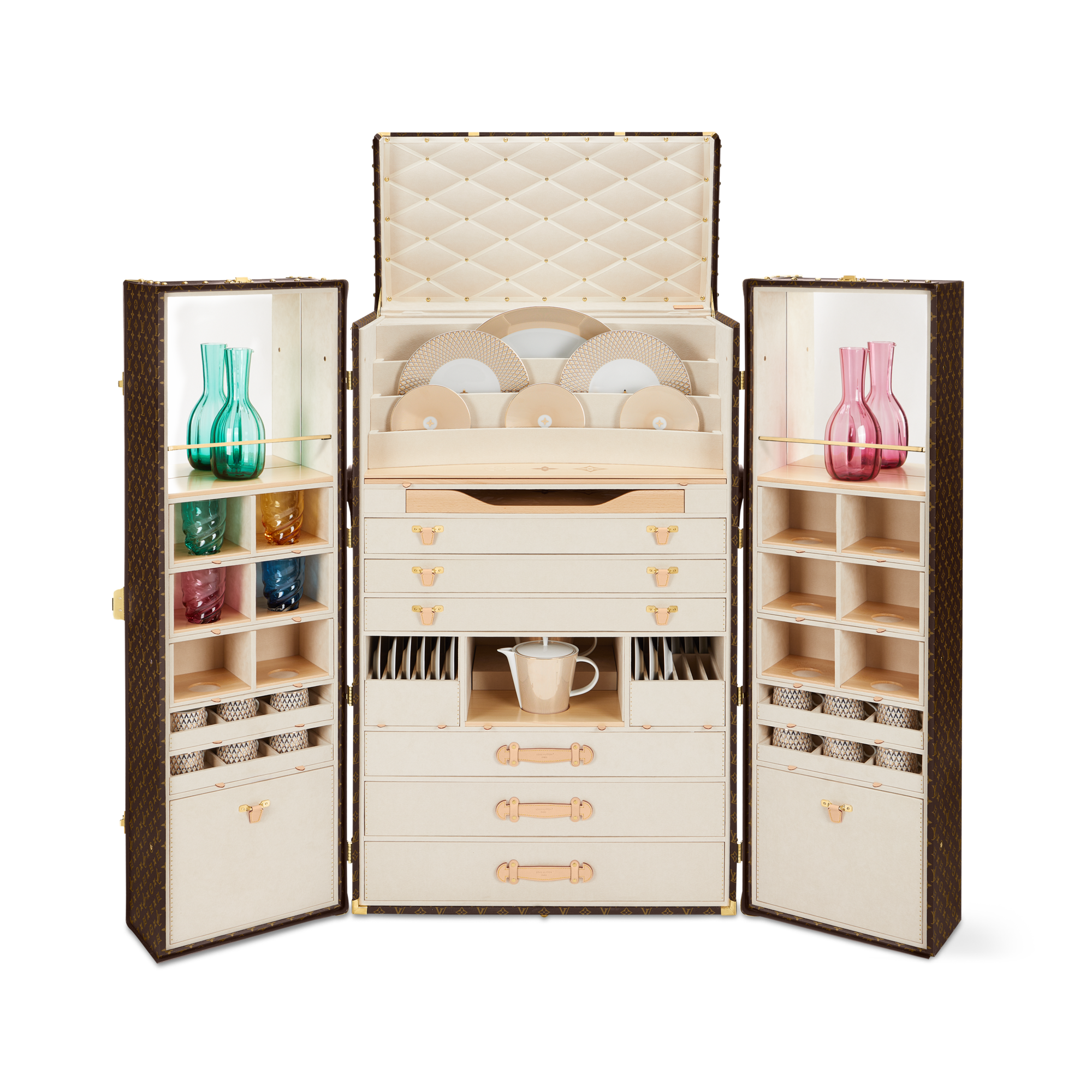 Malle Vaisselier Monogram in Les Extraordinaires