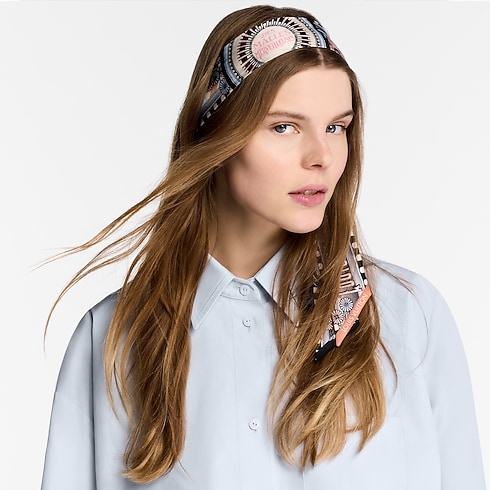 Malles Merveilleuses Remix BB Bandeau . in Women's Accessories Silk Squares and Bandeaus collections by Louis Vuitton (Product zoom)