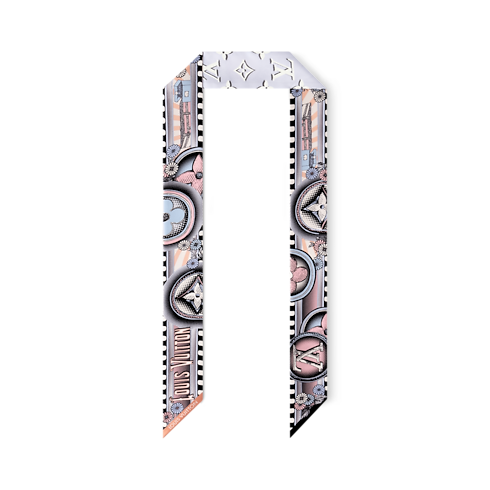 Malles Merveilleuses Remix BB Bandeau . in Women's Accessories Silk Squares and Bandeaus collections by Louis Vuitton (Product zoom)