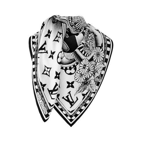 Malles Merveilleuses Remix Shawl . in Women's Accessories Shawls and Stoles collections by Louis Vuitton (Product zoom)