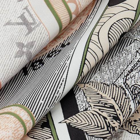 Malles Merveilleuses Square 90 . in Women's Accessories Silk Squares and Bandeaus collections by Louis Vuitton (Product zoom)