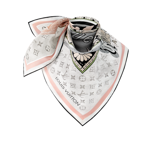 Malles Merveilleuses Square 90 . in Women's Accessories Silk Squares and Bandeaus collections by Louis Vuitton (Product zoom)