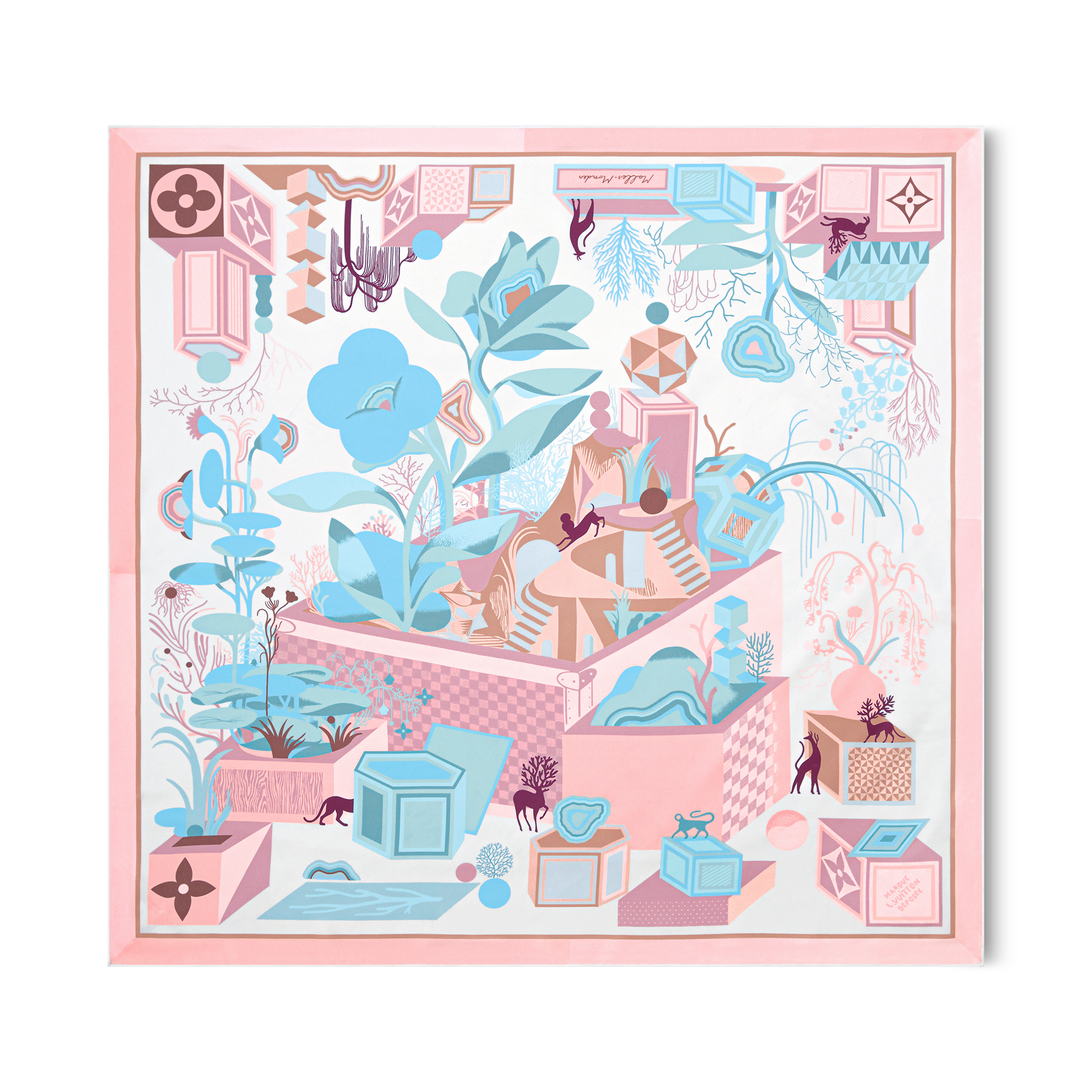 Malles Monde Square 90 . in Women