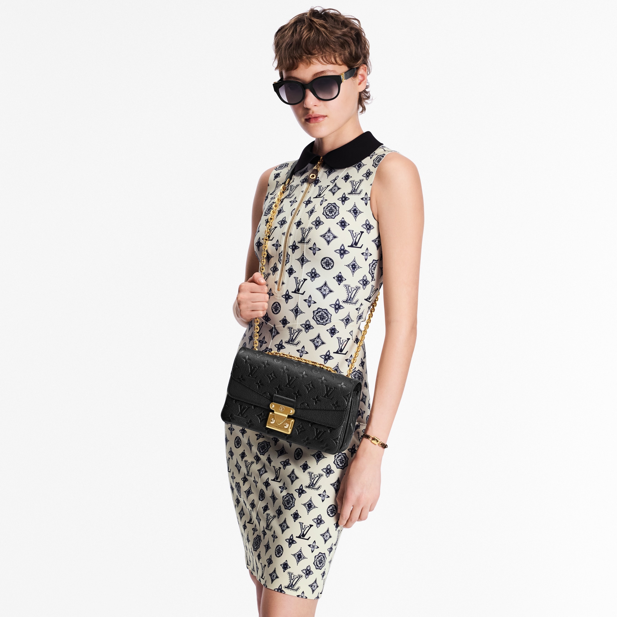 Marceau Monogram Empreinte Leather in Women