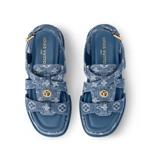 Maya Platform Sandal in Women's Shoes Sandals collections by Louis Vuitton (Product zoom)