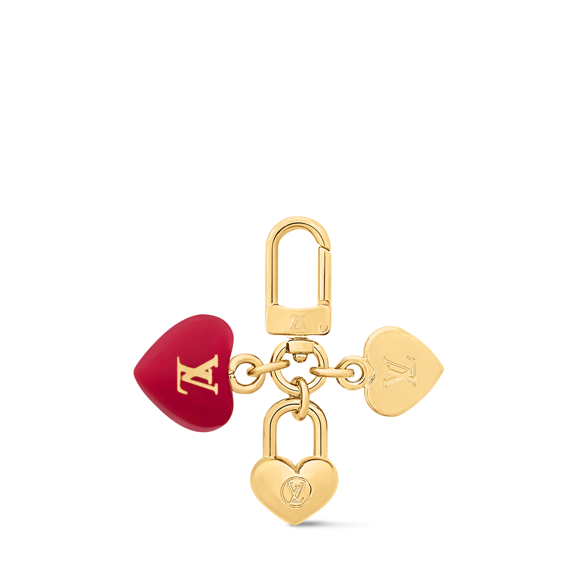 Micro Charms Heart Bag Charm . in Women