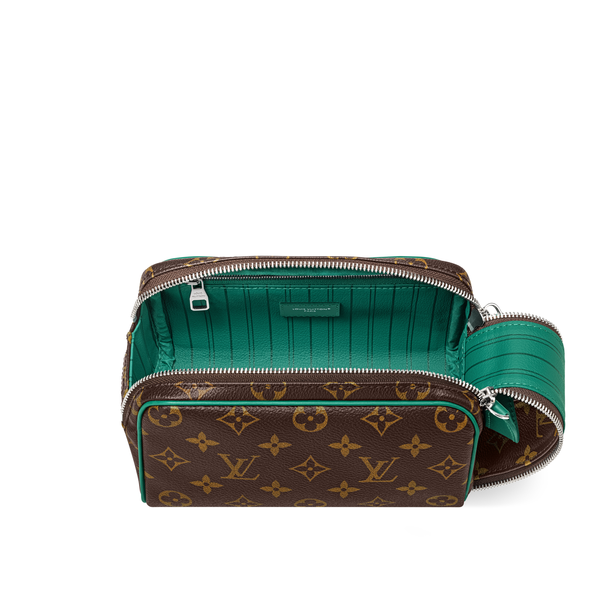 Mini Dopp Kit Monogram Macassar in Men