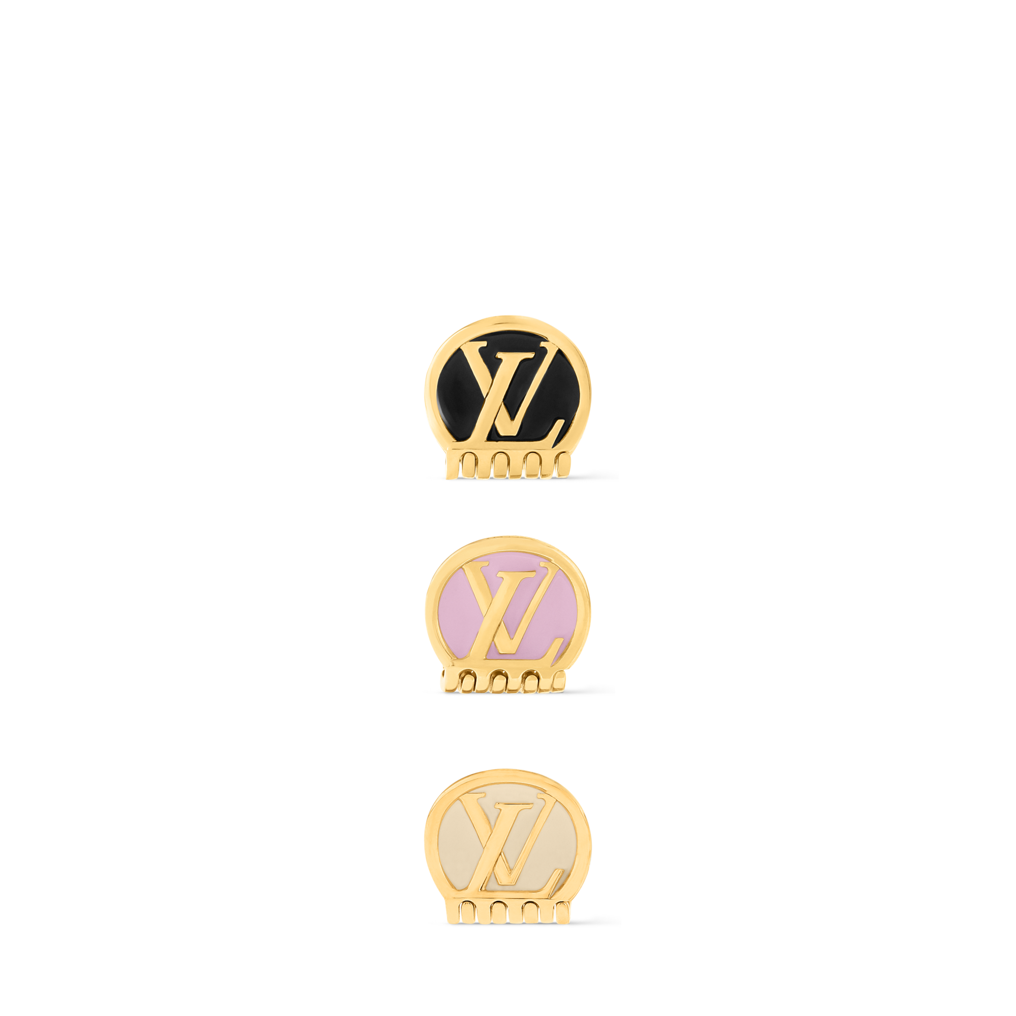 Mini LV Trio Hair Clips . in Women