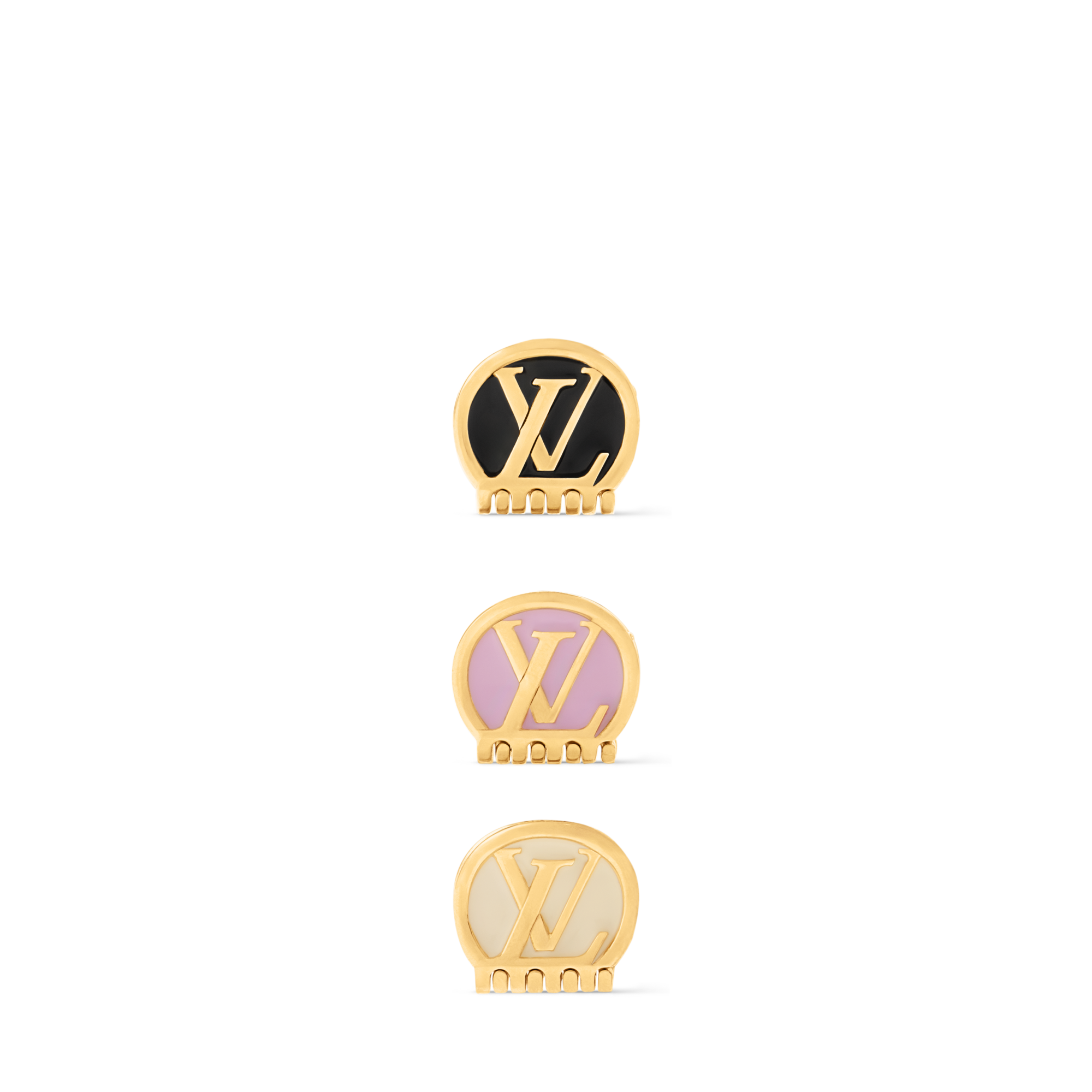 Mini LV Trio Hair Clips . in Women