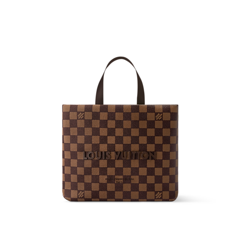 Mini Shopper Tote Damier Ebene Canvas in Bags and Small Leather Goods's Men Bags Newness collections by Louis Vuitton (Product zoom)
