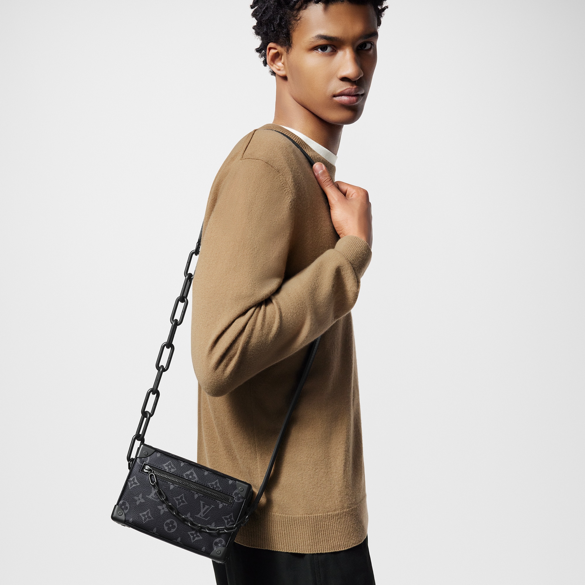 Mini Soft Trunk  Monogram Eclipse in Men