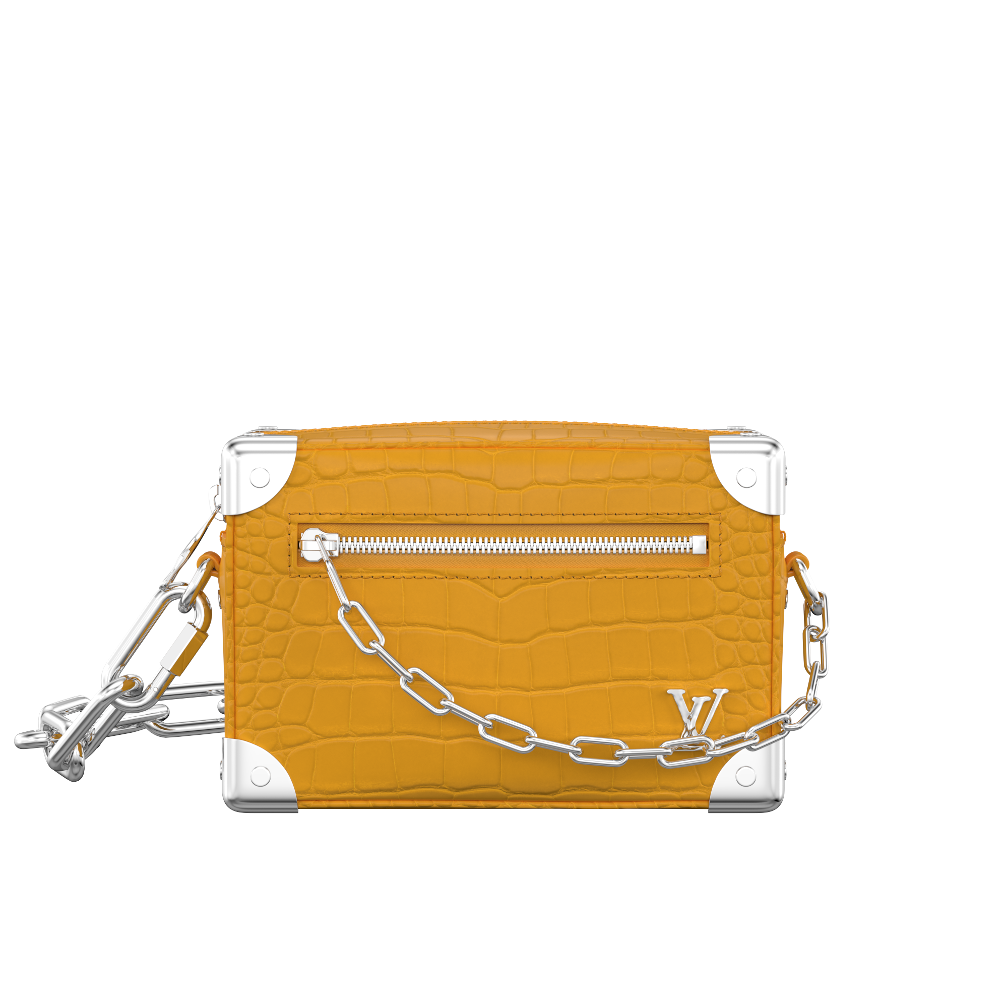 Mini Soft Trunk Crocodilien Mat Personalization LOUIS VUITTON