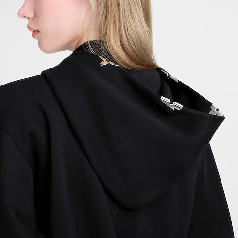Monogram Accent Hoodie in Women's Ready-to-Wear Coats and Jackets collections by Louis Vuitton (Product zoom)