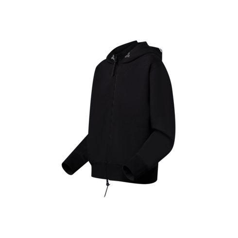 Monogram Accent Hoodie in Women's Ready-to-Wear Coats and Jackets collections by Louis Vuitton (Product zoom)