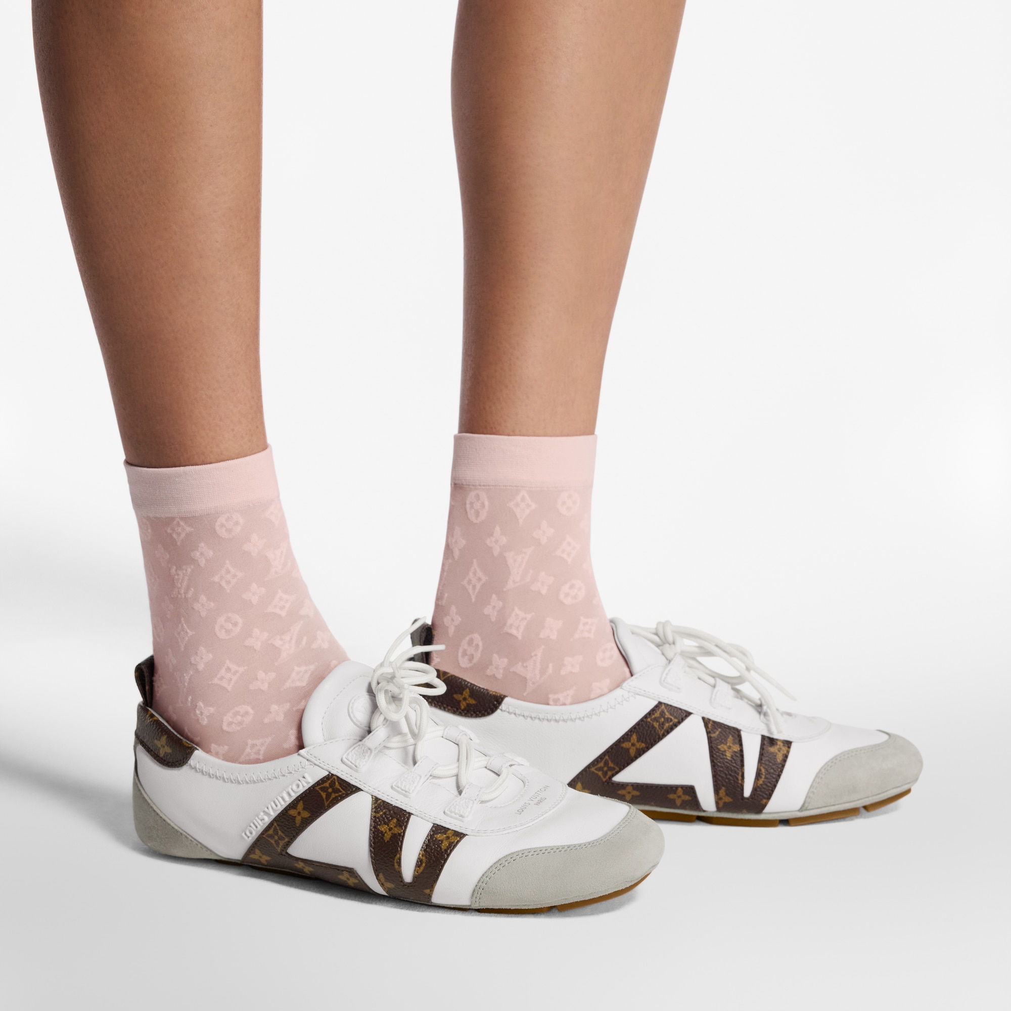 Monogram All Over Set Of Socks . in Women