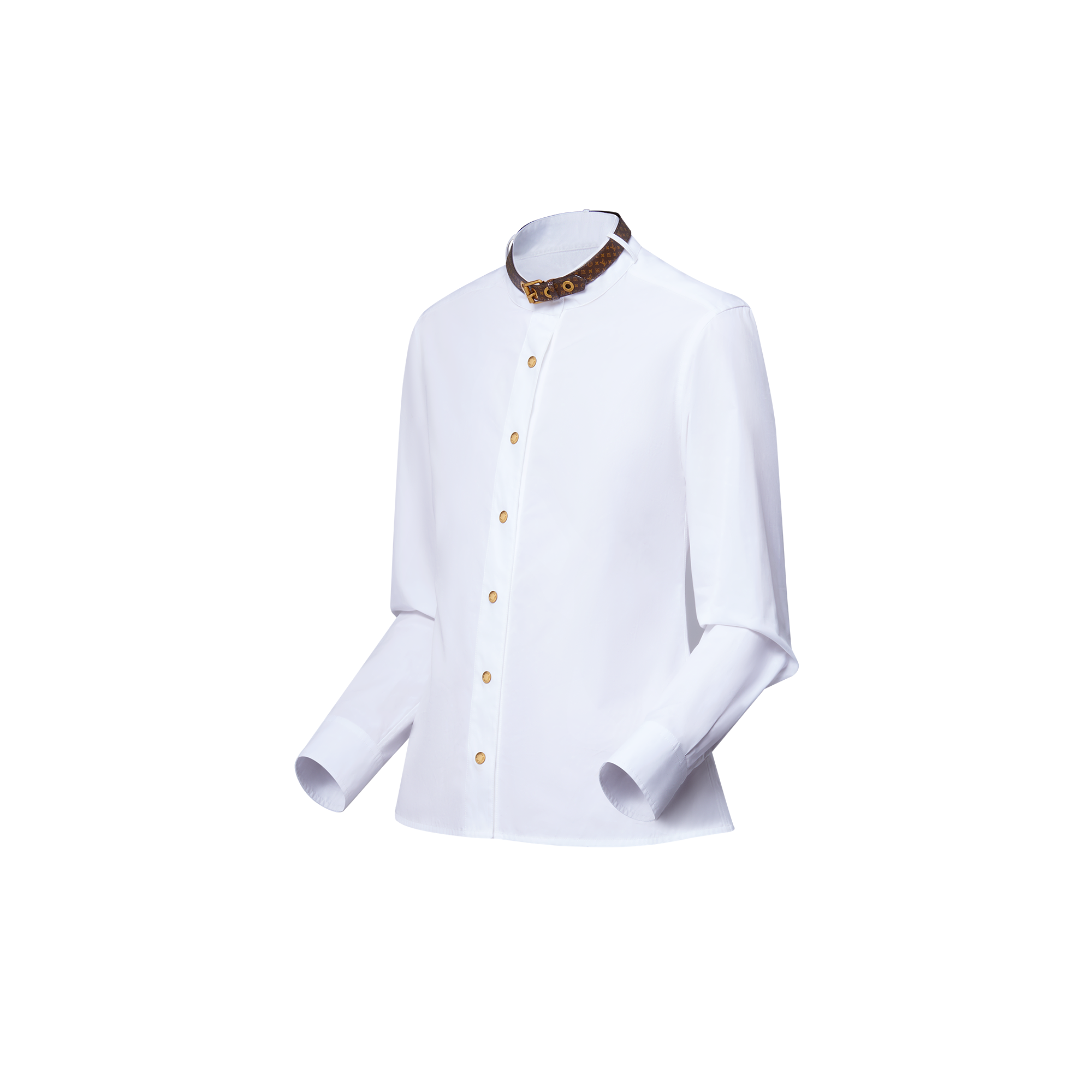 Monogram Belt Shirt   in Women