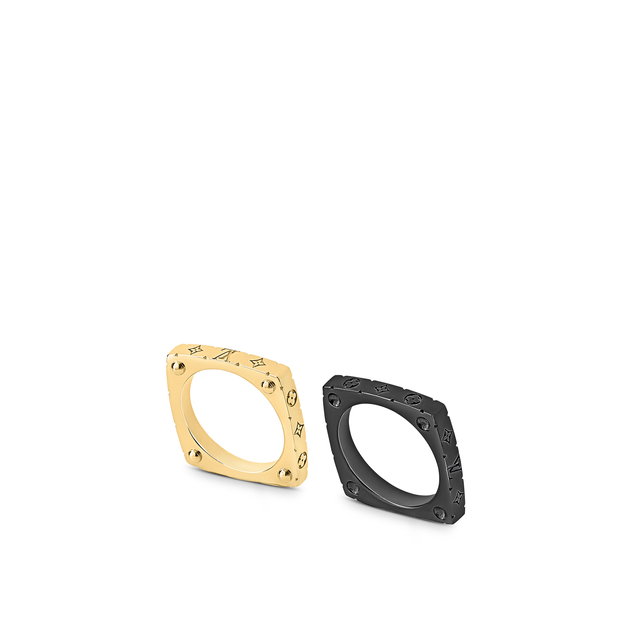 Monogram Bold Rings . in Men