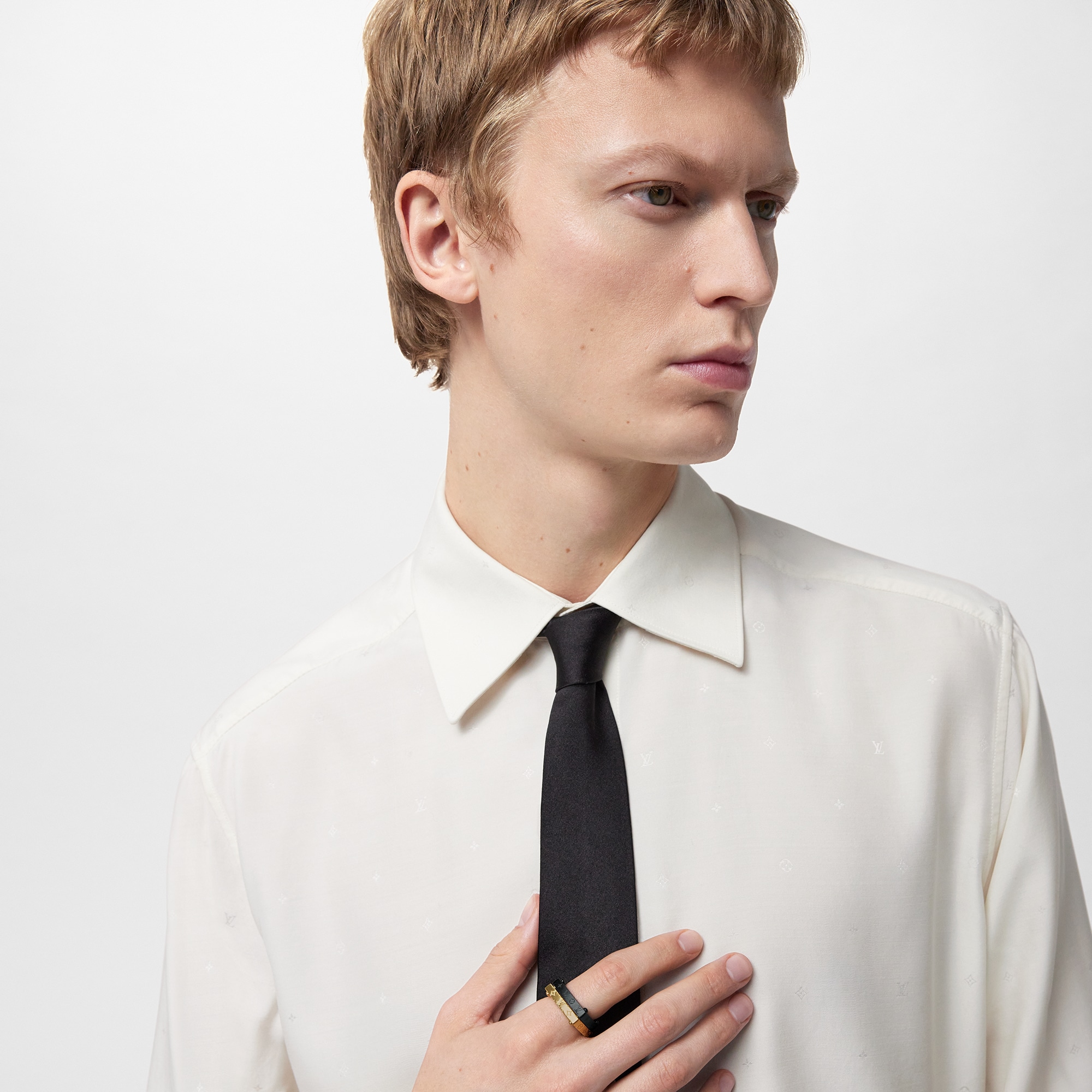Monogram Bold Rings . in Men