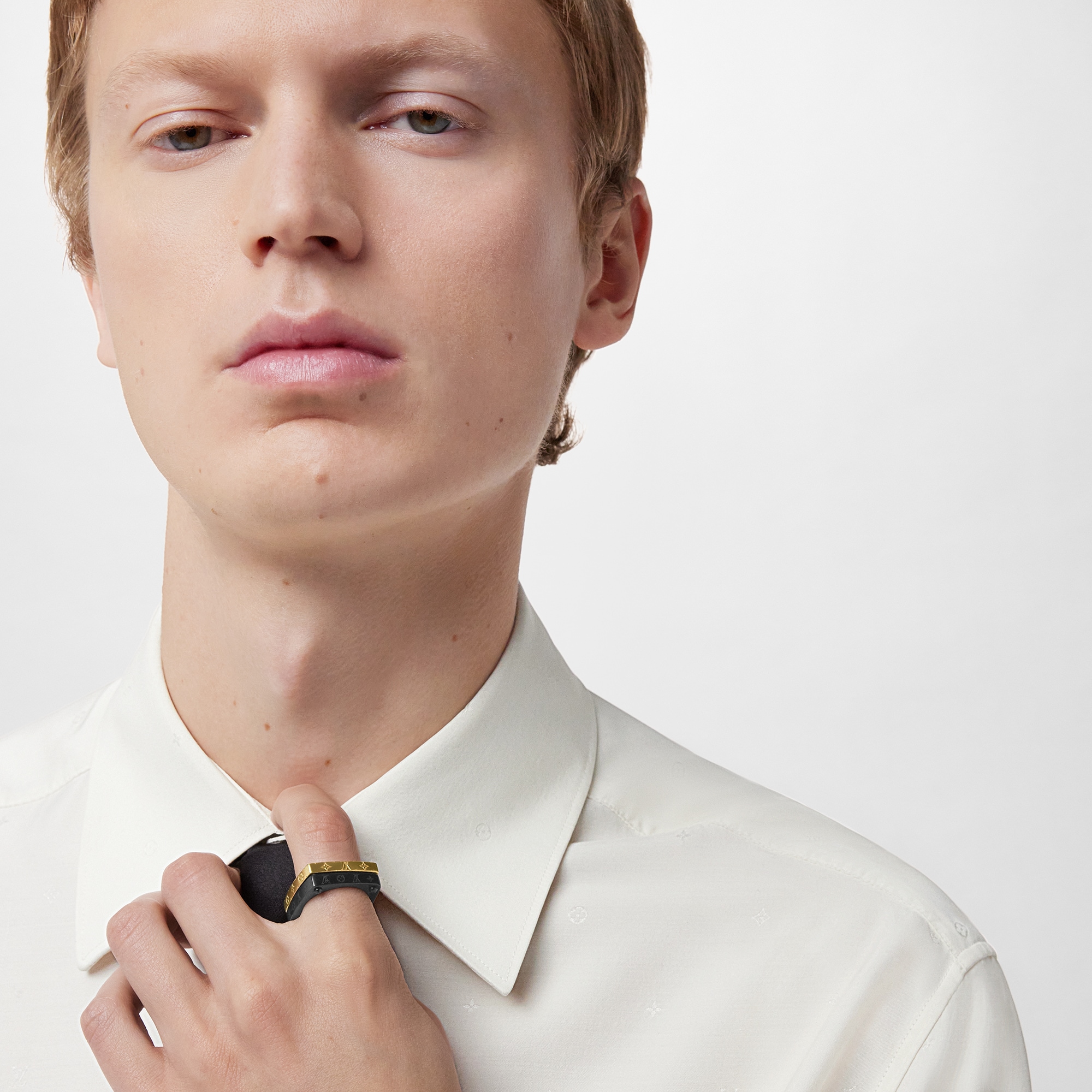 Monogram Bold Rings . in Men
