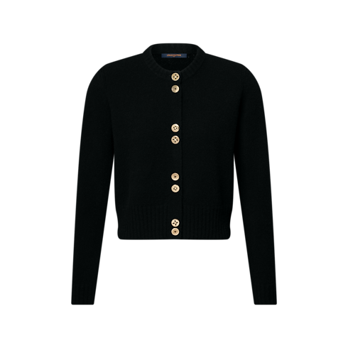 Monogram Button Cardigan in Women's Ready-to-Wear Knitwear collections by Louis Vuitton (Product zoom)