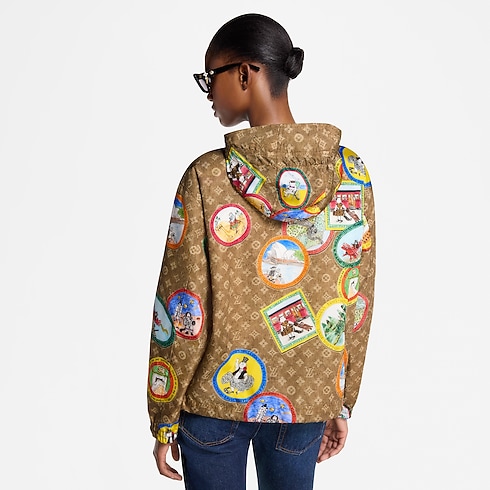 Monogram Cat Stamp Parka in Women's Ready-to-Wear Coats and Jackets collections by Louis Vuitton (Product zoom)