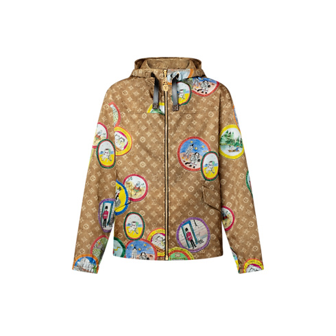 Monogram Cat Stamp Parka in Women's Ready-to-Wear Coats and Jackets collections by Louis Vuitton (Product zoom)